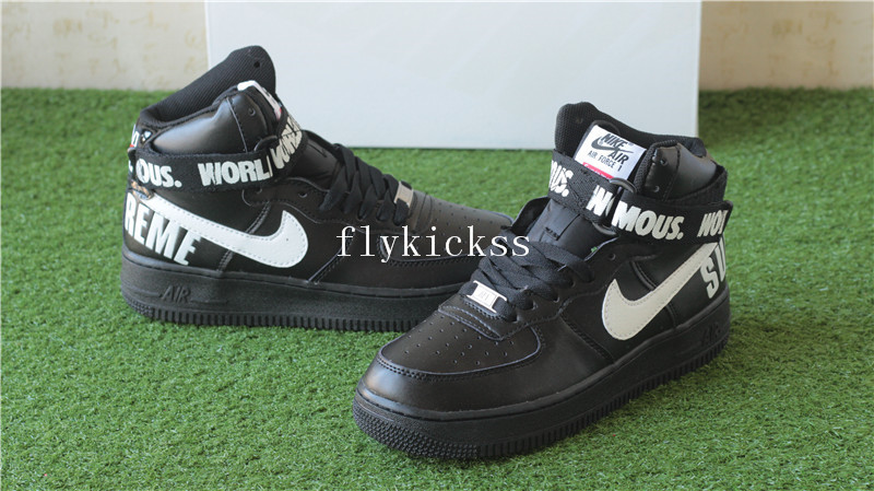 Nike Air Force 1 High Supreme SP Black White